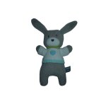 Doudou lapin peluche musicale orchestra