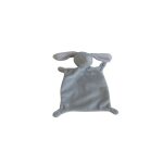 Doudou lapin plat comme neuf grain de bl