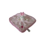 Doudou lapin plat rose trs bon tat zeeman