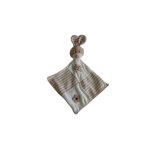 Doudou lapin plat comme neuf soft friends lgri