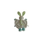 Doudou lapin sucre plat comme neuf d'orge