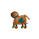 Doudou lion plat comme neuf nicotoy simba toys