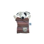 Doudou marionnette chien julius moulin roty