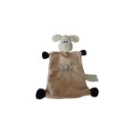 Doudou mouton brioche plat marron clair beryl Doudou mouton brioche plat marron clair beryl
