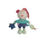 Doudou ours peluche eveil sucre d'orge