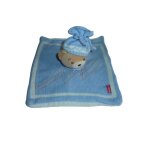 Doudou ours plat bleu comme neuf kaloo