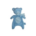 Doudou ours plat comme neuf tex baby