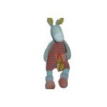 Doudou peluche ane biscotte et pompon moulin roty