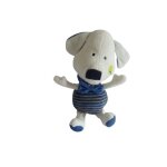 Doudou peluche chien 30 cm prmaman orchestra