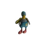 Doudou peluche eveil canard bon etat moulin roty
