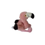 Doudou peluche flamant rose comme neuf kinder