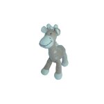 Doudou peluche girafe 28 cm mots d'enfants