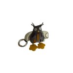 Doudou peluche hibou les moustaches moulin roty