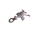 Doudou peluche hochet oie comme neuf jacadi