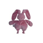 Doudou peluche lapin lapidou rose comme neuf nattou