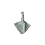 Doudou peluche mouchoir lapin blanc cn jacadi