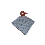 Doudou peluche mouchoir renard vertbaudet