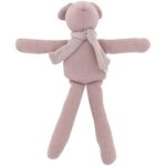 Doudou peluche ours bear bar orso vieux rose echarpe foulard pointelpeluc dpam bb dp. . . am du pareil ...
