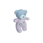 Doudou peluche ours rose tom et kiddy tomkids