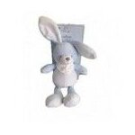 Doudou mes petits cailloux lapin bleu pantin -