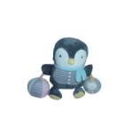 Doudou pingouin peluche eveil mos d'enfants