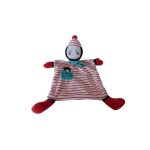 Doudou pingouin plat comme neuf mots d'enfants