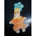 Doudou poupon lutin les mitoudous orange un reve de bébé Doudou poupon lutin les mitoudous orange un reve de bébé