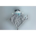 Doudou raton laveur plat mots d'enfants