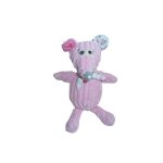 Doudou souris peluche simply coquelicot les dglingos