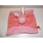 Doudou tex ane cheval plat rose foulard violet