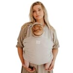 Echarpe de portage tricot - easy warm sand