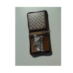 Echecs de voyage spirit of saint louis jeu echiquier de poche etui damier trousse pions zip cuir pu