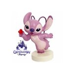 Figurine disney - enesco - stitch et angel : angel avec un coeur