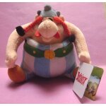 Figurine peluche   obelix assis  - collection ast�rix lidl 30 ans d'aventures - 2020