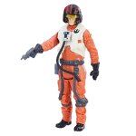 Figurine star wars : force link : poe dameron (pilote de la r�sistance)