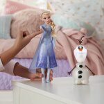 Frozen disney la reine des neiges 2 - poupee princesse disney elsa et olaf intractifs