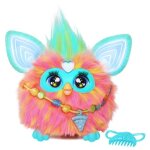 Furby corail peluche interactive