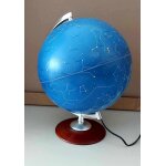 Globe stellaire zodiacal lumineux . nova - rico . 30 cm de �