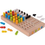 Goki basic / jeu de soci�t� / master logic / jeu de r�flexion mastermind en bois naturel