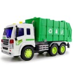Grand camion a ordures 1 / 16 l�ger et sonore, jouet de recyclage des d�chets, simulation de voiture, ...