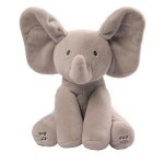 Gund baby - 4053934 - peluche - musicale l'el�phant flappy - multicolore