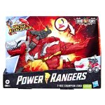 Hasbro power rangers battle attackers dino fury zord champion tyrannosaure