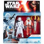 Hasbro star wars e7 - assortiment pack 2 figurines 10cm