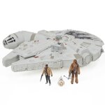 Hasbro star wars - faucon millenium au combat
