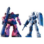 Hguc 1 / 144 rx - 78 - 3 / ms - 09rs g - 3 gundam + rick dom for char aznable (msv) [import japonais] ...