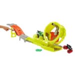 Hot wheels - monster trucks - coffret d�fi course electrifiante - circuit petite voiture - 4 ans et + ...