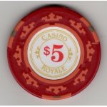 Jetons de poker de 5 $ - casino royale