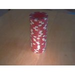 Jetons poker dice x 25 rouge11, 5gr