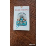 Jeu de 32 cartes publicitaire anisette des fr�res gras depuis 1872 , complet avec son jocker et sa boite ...
