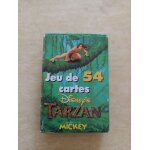 Jeu de 54 cartes disney's tarzan (le journal de mickey)